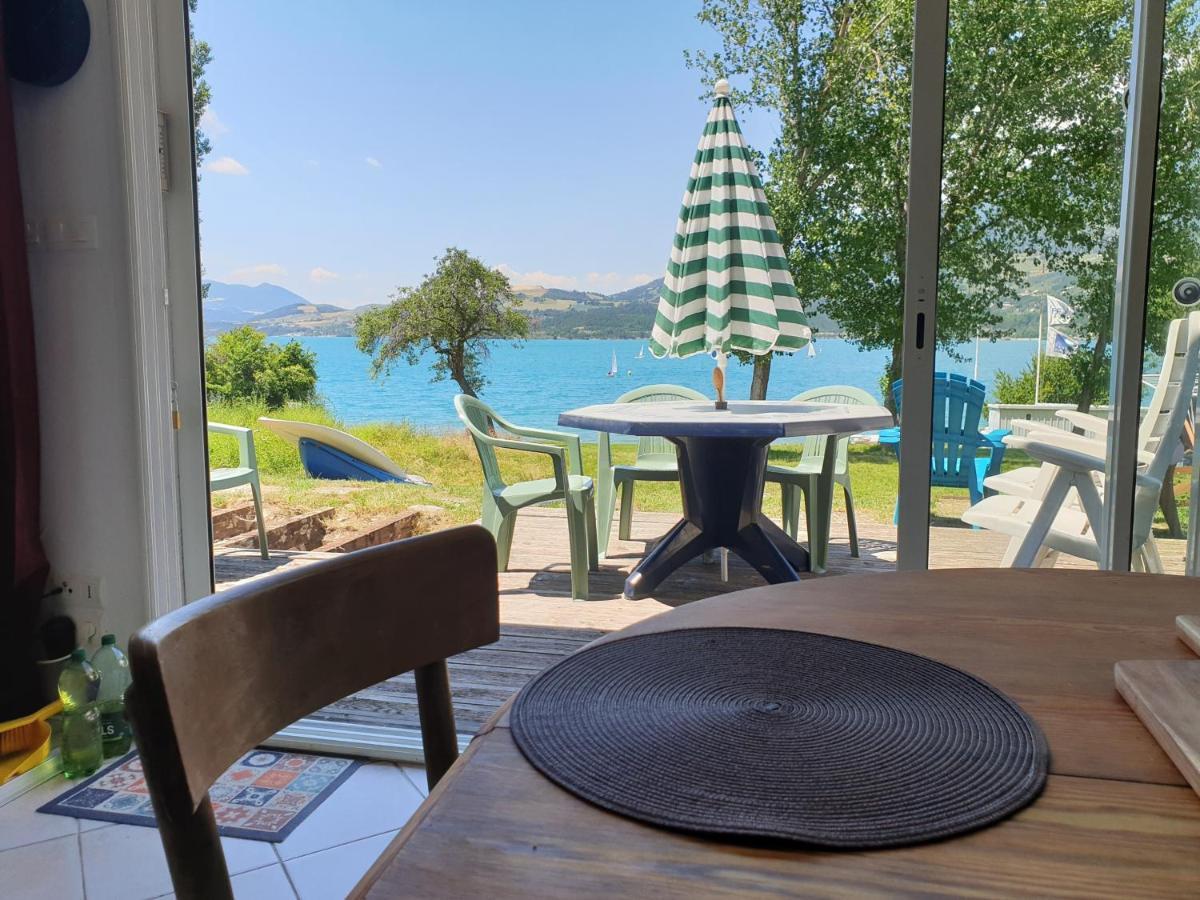 Rez De Plage-Canoe+Paddle-70M² Savines Ngoại thất bức ảnh
