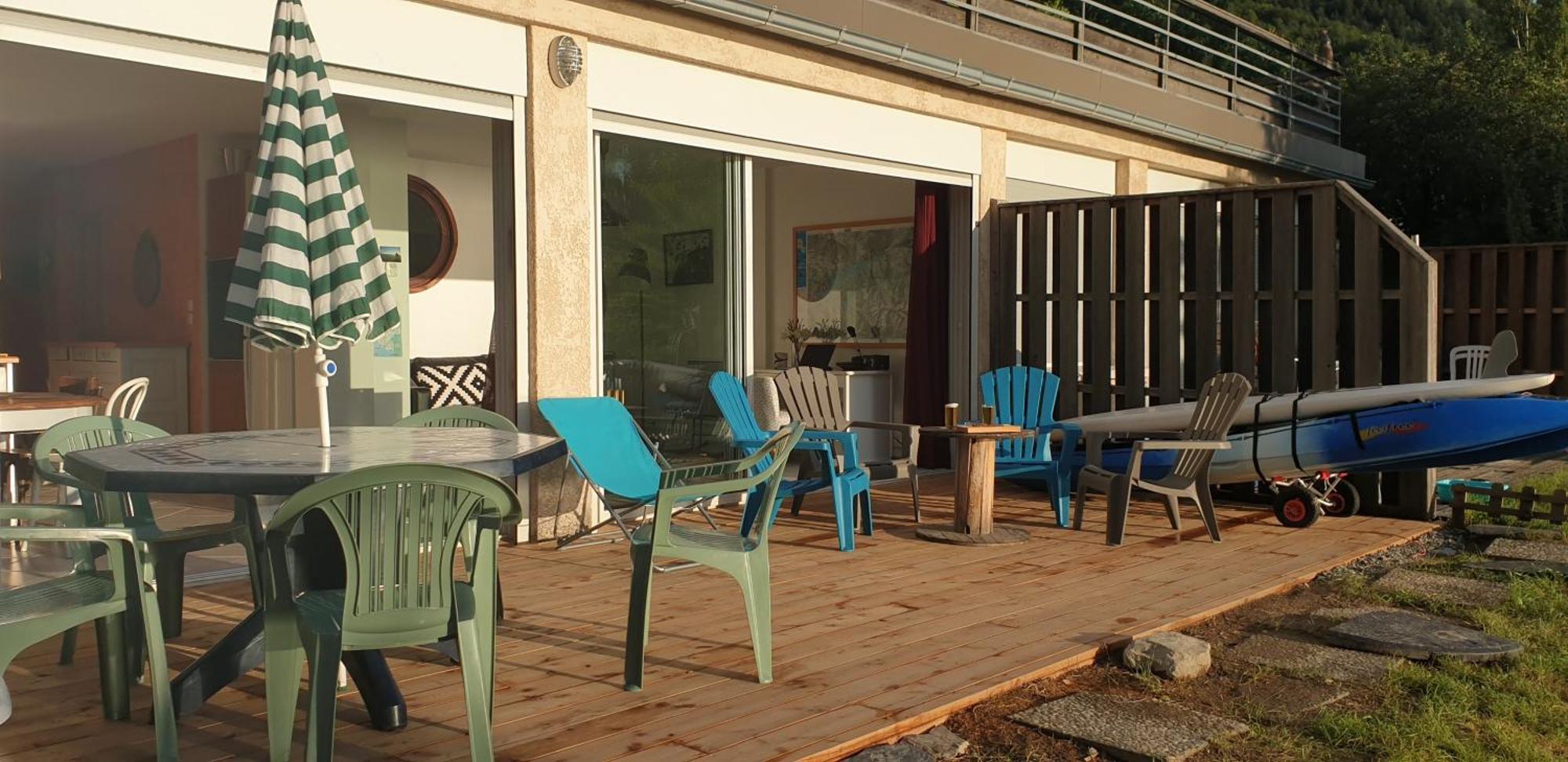 Rez De Plage-Canoe+Paddle-70M² Savines Ngoại thất bức ảnh